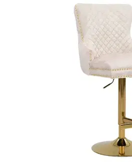 Chesterfield barová židle FRIXON Dekorhome
