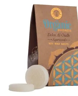 Organický tající vosk v mincích Flower of Life, Dehn Al Oudh - Agarwood