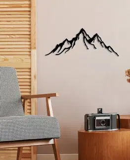 Dekorativní kovový doplněk na zeď Mountain - 11