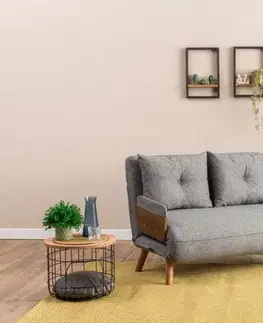 Dvoumístná rozkládací pohovka Cosmo 2-Seater - Light Grey