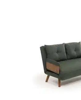 Dvoumístná rozkládací pohovka Cosmo 2-Seater - Green