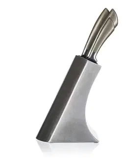 Banquet Sada nožů Metallic Platinum, 5 ks a nerezový stojan