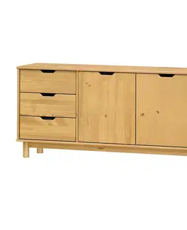 Komoda 2 dveře + 3 zásuvky BONITO 2 vosk