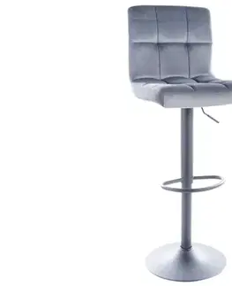 Barová židle C105 VELVET Signal