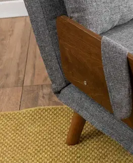 Dvoumístná rozkládací pohovka Cosmo 2-Seater - Light Grey