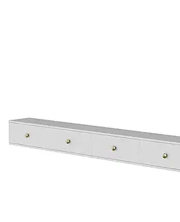TV stolek Zuzu Double - White