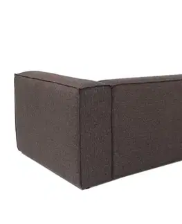 Rohová sedací souprava Fora - Dark Brown