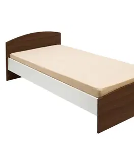 Jednolůžko 60343 ořech/bílá