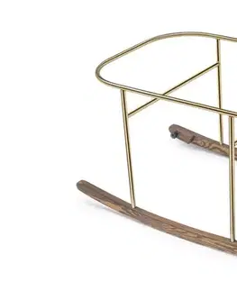 Cradle Hier Metal - White, Gold