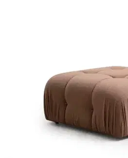 Taburet Bubble Pouffe - Brown Bouclette