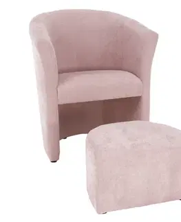 Křeslo s taburetem ROSE Tempo Kondela