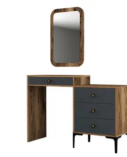Toaletní stolek Lizbon 543 - Walnut, Anthracite