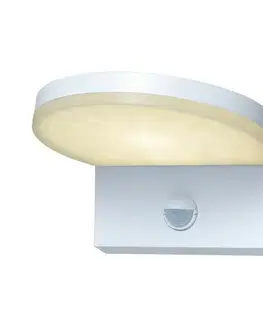 Rabalux 77120 venkovní nástěnné LED svítidlo se senzorem Batida, bílá