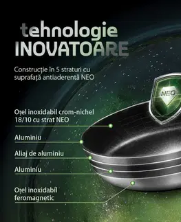 Pánev Ø 28 cm, v: 6 cm — Orion Expert Neo Multi-Layer Lunasol - 601406
