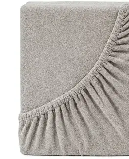 4Home Froté prostěradlo IDEAL taupe, 180 x 200 cm