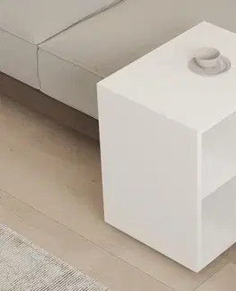 Odkládací stolek / Příruční stolek Amy - White