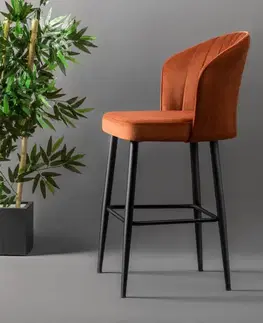 Bar Stool Set (4 Pieces) Rubi - Tile Red