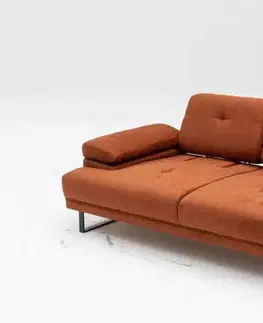 Dvoumístná rozkládací pohovka Mustang - Orange