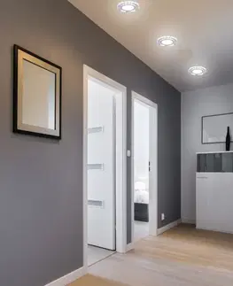 Stropní svítidlo kulaté s očkem bílé LED SSP-26