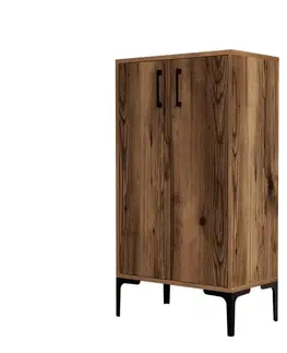 Botník Prag - Walnut