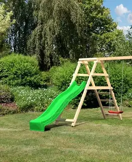 Dětské houpačky se skluzavkou Dekorhome