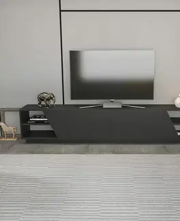 Televizní stolek Rhodes Anthracite