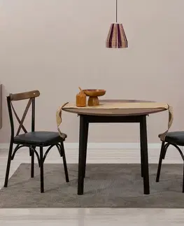 Jídelní stůl Oliver Walnut Black