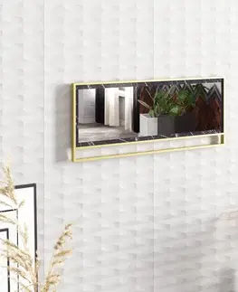 Decorative Chipboard Mirror Polka - Black