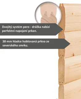 Interiérová finská sauna SAHIB 2 Lanitplast