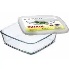 PROHOME - Dóza sklo a veko umělá hmota 1,7l SIMAX