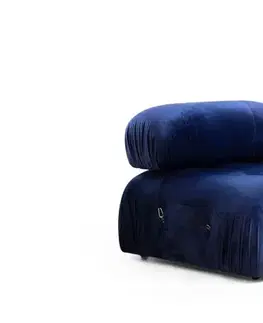 Křeslo / Jednomístná pohovka Bubble O1 - Velvet Blue