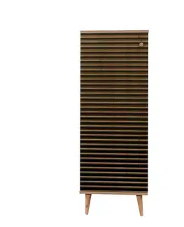 Botník Mega Sonoma Oak Stripes