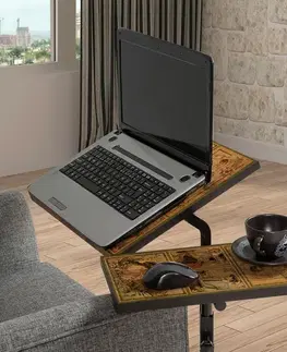Stolek na notebook Glen Atlantic Pine