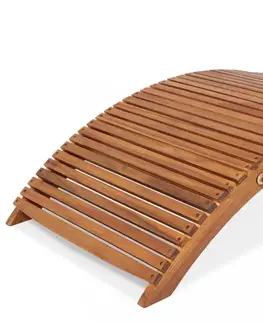 Zahradní lehátko D02433 akácie Dekorhome