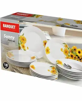 Banquet Talířová sada Sunny 18 dílná