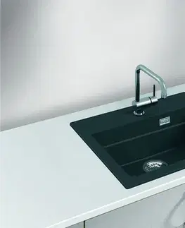 Alveus Granitový dřez ATROX 30 Barva: Černá