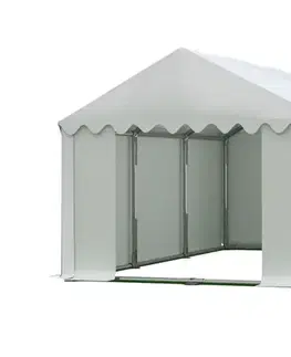 Skladový stan 4x6m bílá PREMIUM