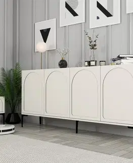 Konzolový stolek Lyon 79 - Cream, Black