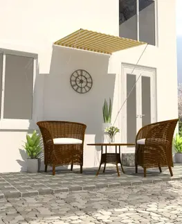 Zatahovací markýza 100x150 cm Dekorhome