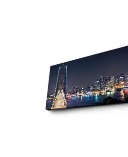 Dekorativní LED osvětlený obraz na plátně 3090İACT-37