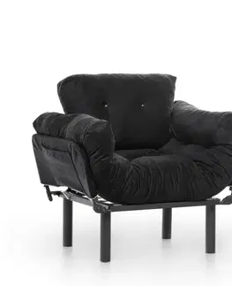 Křeslo ušák Nitta Single - Black