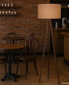 Stojací lampa AYD - 2227 Brown