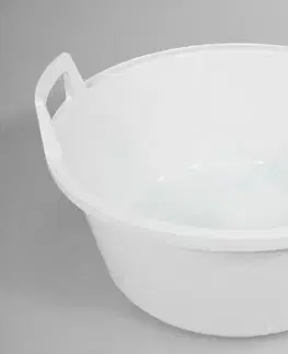 ALFA PLASTIK - Škopek 43cm bílý 15l