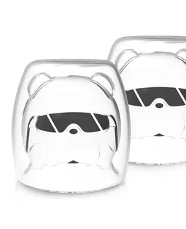 4Home Termo sklenice Hot&Cool Polar Bear 200 ml, 2 ks