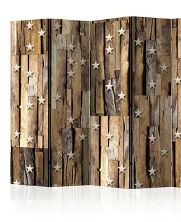 Paraván Wooden Constellation Dekorhome