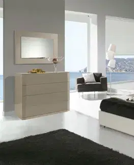 Estila Moderní kožená čalouněná postel Desiree s bílo-černým potahem 90-180cm