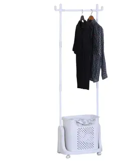 Stojanový věšák s košem na prádlo GD-186 Autronic