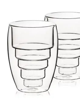 4Home Termo sklenice Pyramide Hot&Cool, 250 ml, 2 ks
