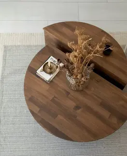 Sada konferenčních stolků Podium Wood - Walnut