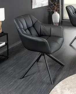 Otočné jídelní křeslo 2 ks KOKALOS Dekorhome
